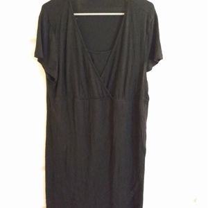 Maternity nightgown and wrap robe. Nursing top